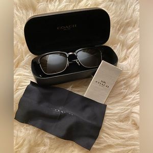 Coach Sunglasses with case and cloth